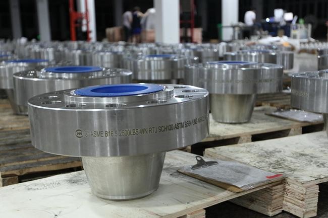 Nickel Alloy Flanges Tailor-made Weld Neck Flange WNRF Butt Weld Flange