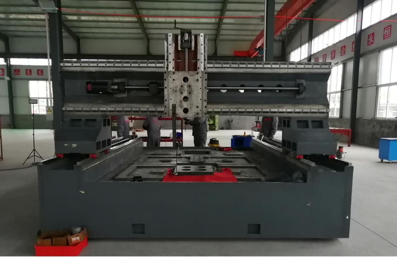 High Speed CNC Plate Drilling And Milling Machine Spindle Speed Upto 3000 R/Min