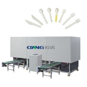 Disposable Cutlery Making Machine Paper Ice Cream Spoon Making Machine