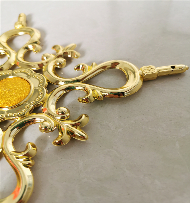 Electroplate window grille inserts geogian bar flower decorate bar for insulating glass window and door