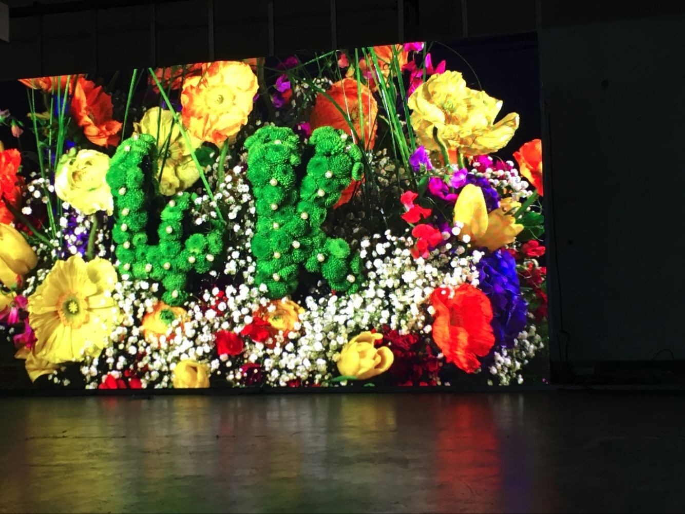 Stage LED Screens rental P3.91 / P4.81 500 cabinet Color LED Display Panel High Refresh Rate 3840hz With Curvature