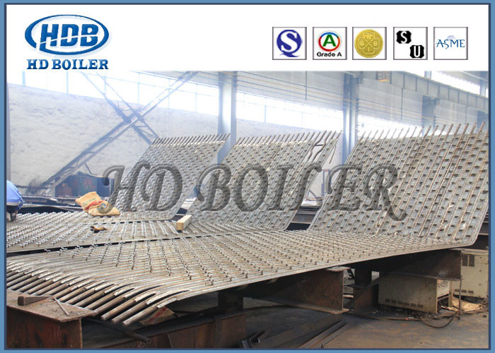 Membrane Type Boiler Water Wall Panels With Headers For Coal - Fired Boilers