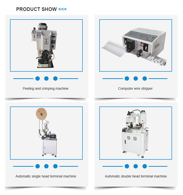 Crimping Machine for Copper Belt Wire Connector Splicing Work Efficiency 2000 Times/Hour