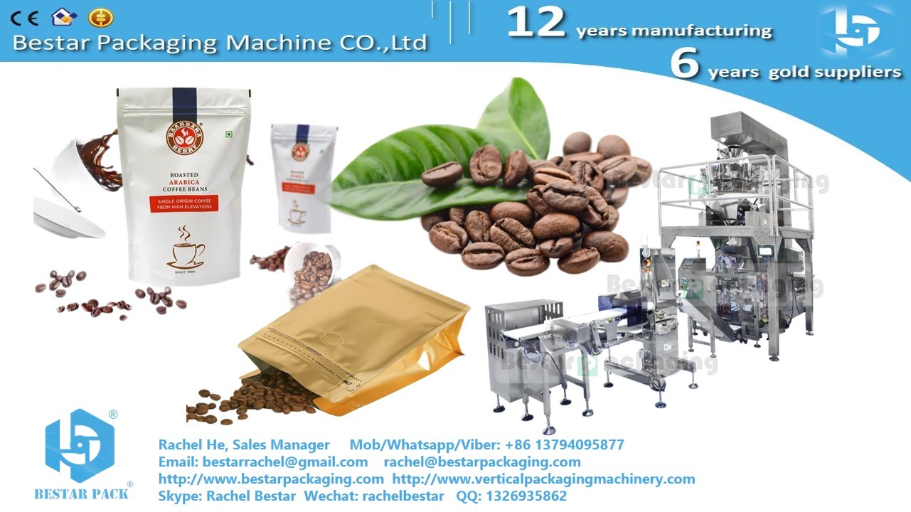 Bestar doypack machine for pistachio, nuts, almonds