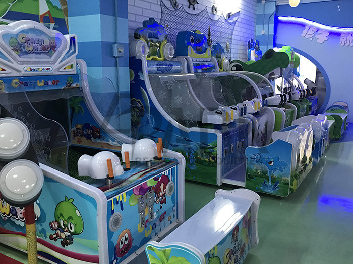 300W Train Ride Coin Operated Arcade Machines Indoor Entertainment For Shopping Mall