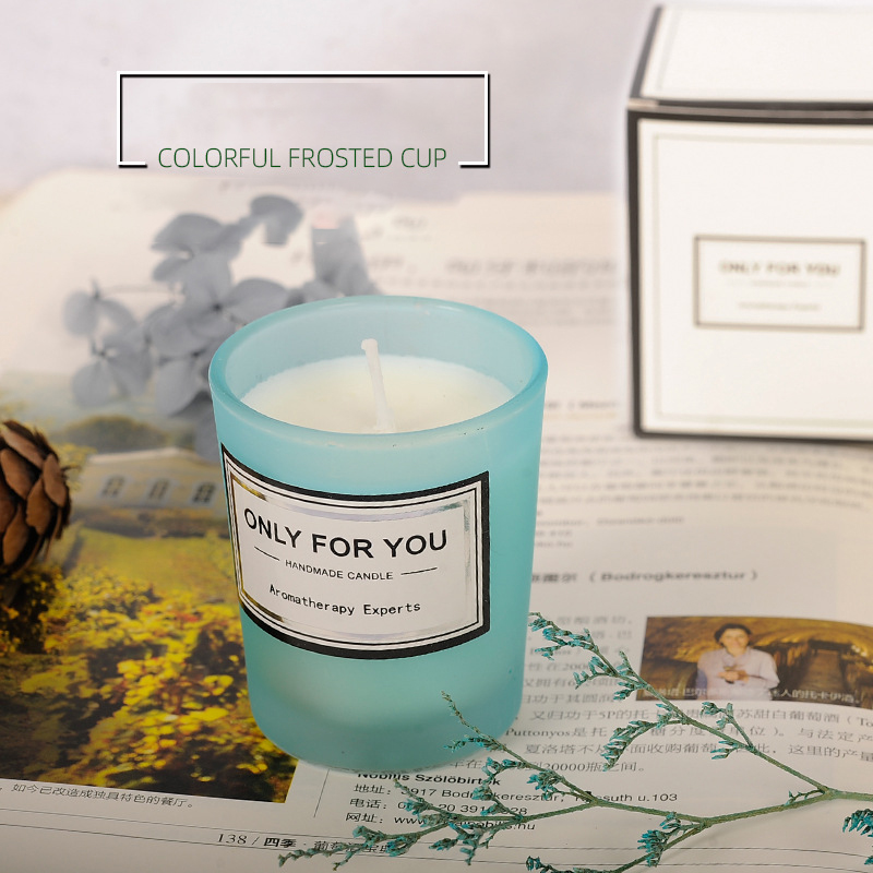 ODM Eco Friendly Scented Candles , 80mm Long Lasting Fragrance Candles