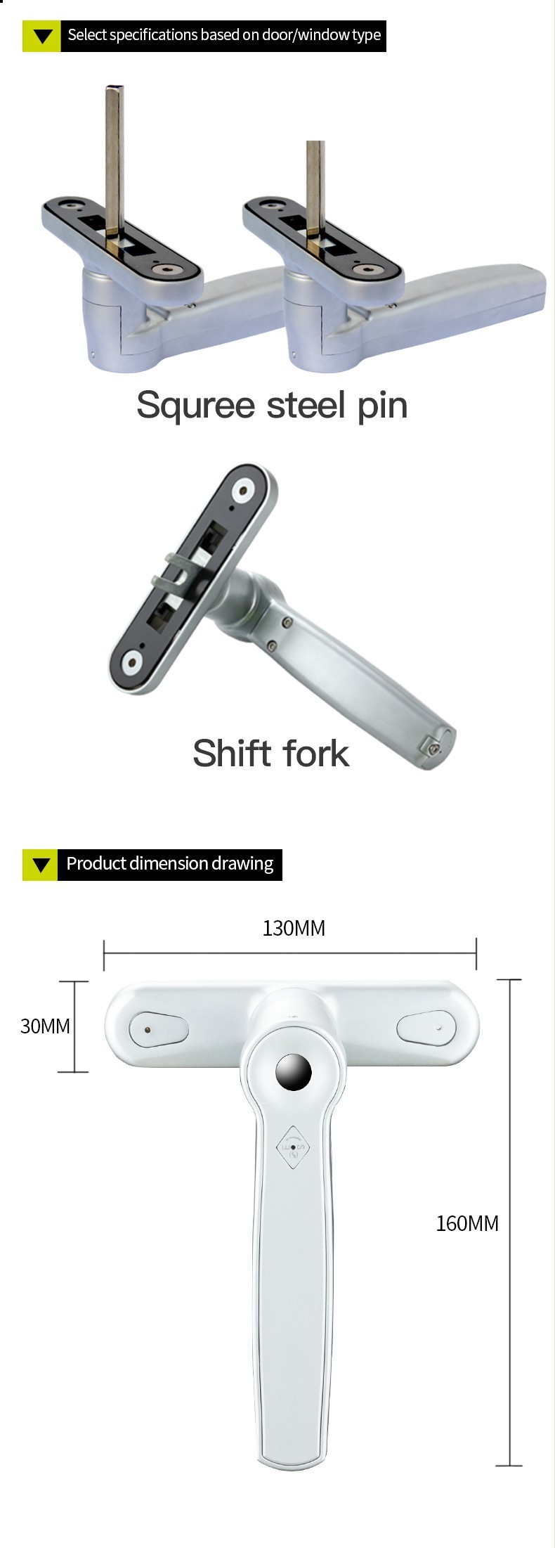 Digital Child Security Anti Theft Fingerprint Window Door Locks