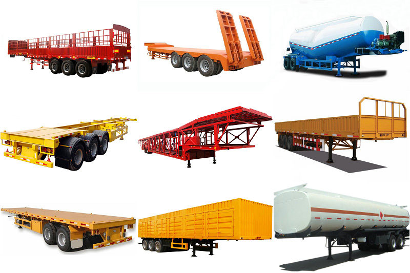 Farm Tractor 15T 2-Axle Hydraulic Dump Trailer with Draw Bar Customised Design
