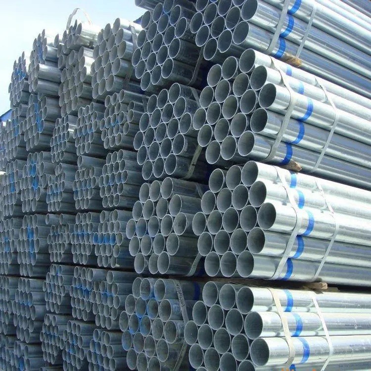 ERW Round Galvanized Steel Pipe 27mm EMT 2 Inch Welding Coated
