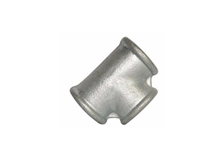 China Manufacturer OEM Black Malleable Cast Iron Pipe Fittings Banded Tee