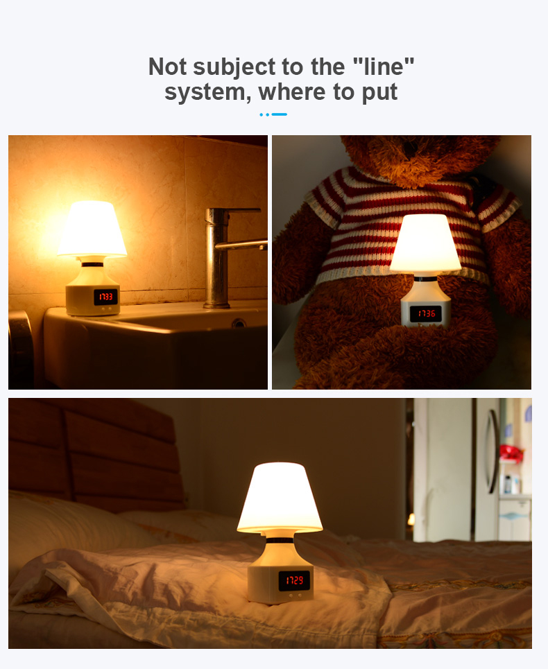 Non Intelligent Control Bedroom Night Light with Creative Atmosphere and Eye Protection