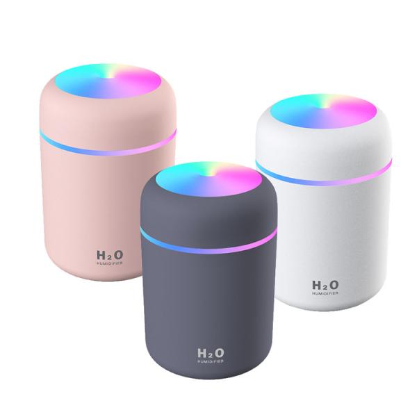 Humidificador Ultrasonic Portatil De 300 Ml Para Auto Difusores Sanitizante
