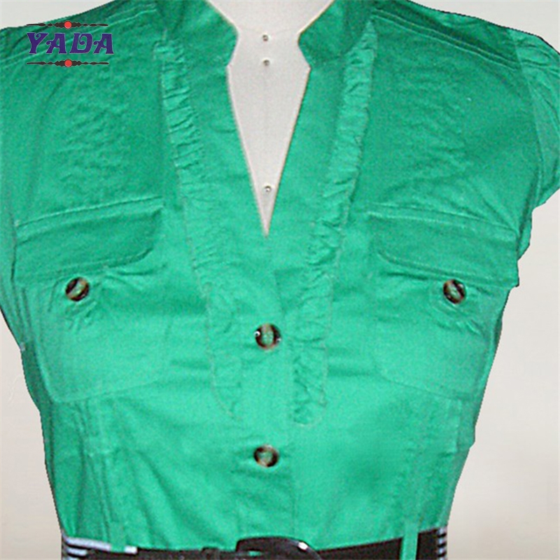 Cotton spandex cap sleeve women's clothing summer women dress ladies office wear with low price