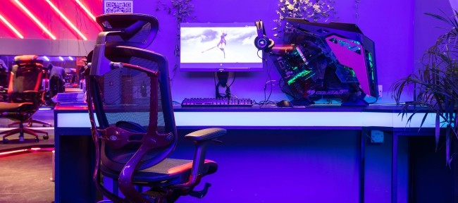Marrit Black Computer Chair for Back Pain High Back Swivel Gaming Chair