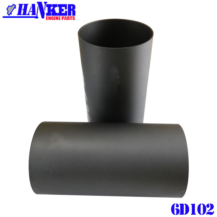 Komatsu 6D102 Engine Cylinder Liner Sleeve For Cummins 6BT