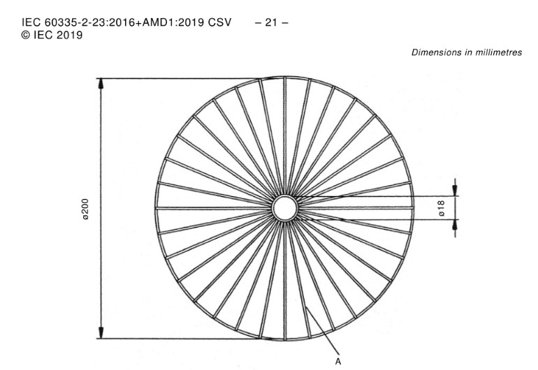 IEC 60335-2 Helmet Type Hairdryer Operation Testing Device With Wooden Sphere