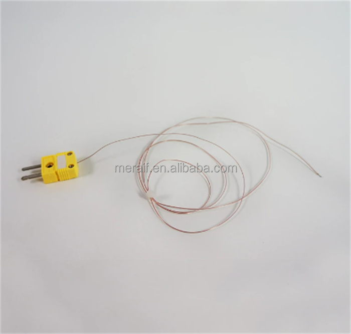 K type surface thermocouple temperature sensor 1m wire thermocouple probe -20~500C