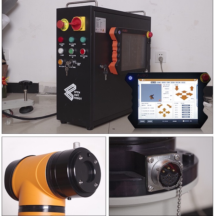 Cobot AUBO-i5 Universal Human-machine Collaboration Robots Used for Cargo Lift with 5kg Payload Manipulator