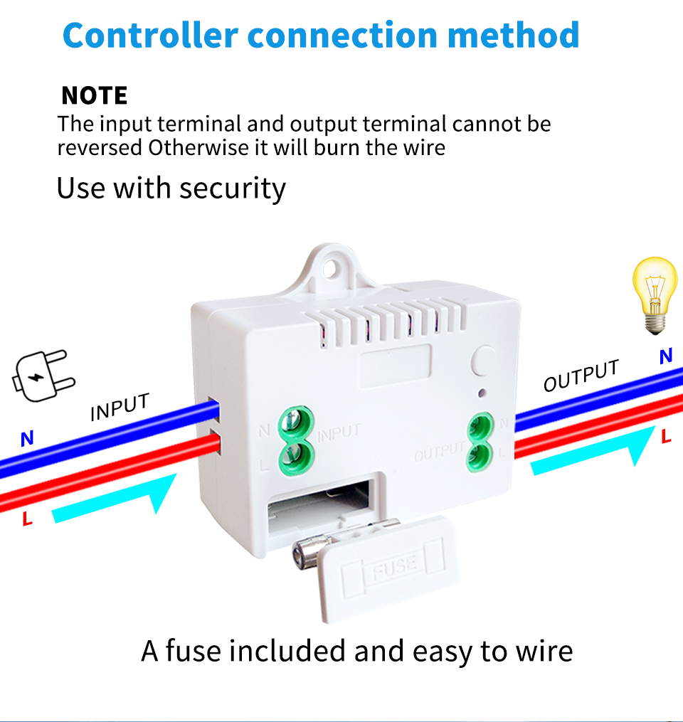 SIXWGH 433Mhz Wireless Wall Switches Self-Powered Waterproof Remote Control Light Switch