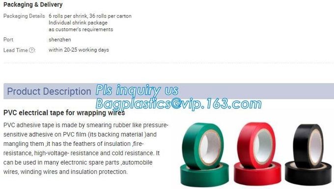 Acetate Fiber Cloth Labelh Tape Label Electronic Equipment PVC Material Electronical