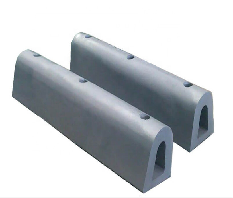 Marine D Shaped Cone Inflatable Fenders Rubber For Dock Corner Protection