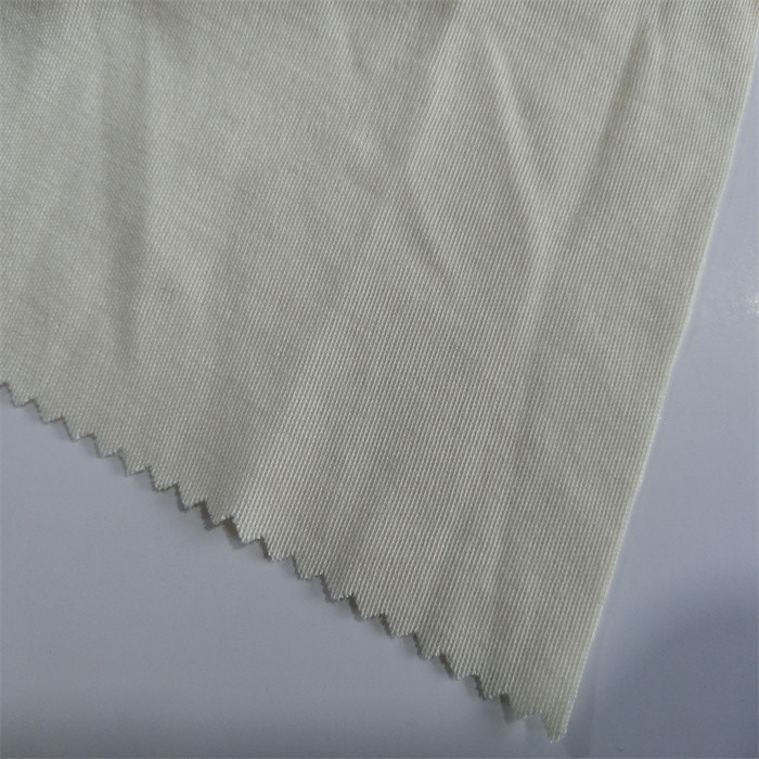 100% Mera Aramid Inherent FR Fabric 220gsm Knitted Interlock Fabric