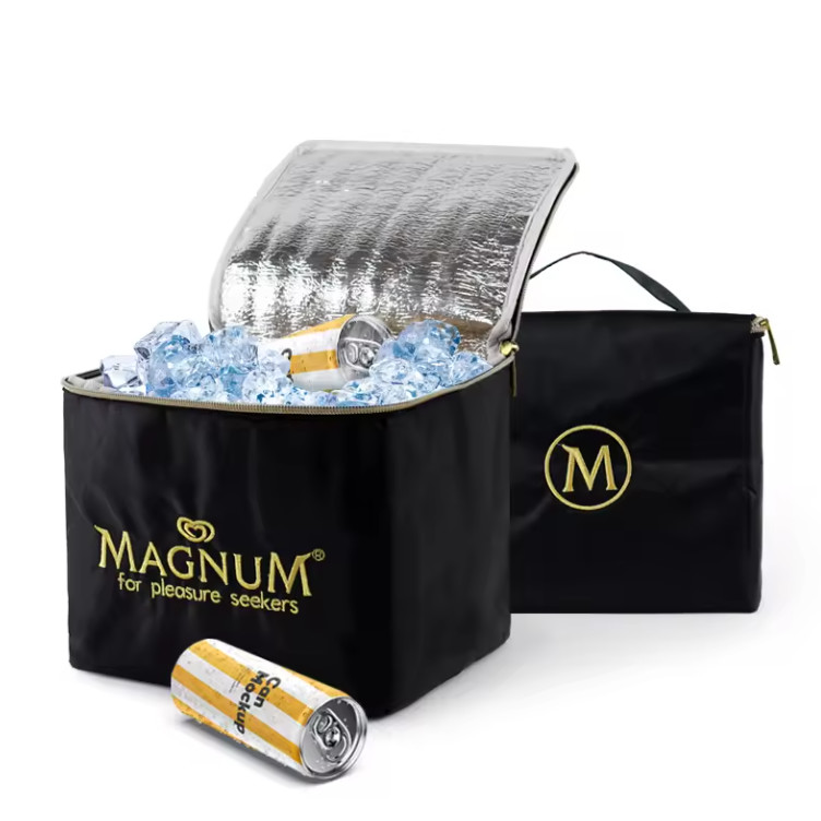Custom Logo Bulk Cooler Bags Reusable Thermal Insulated Grocery Bag