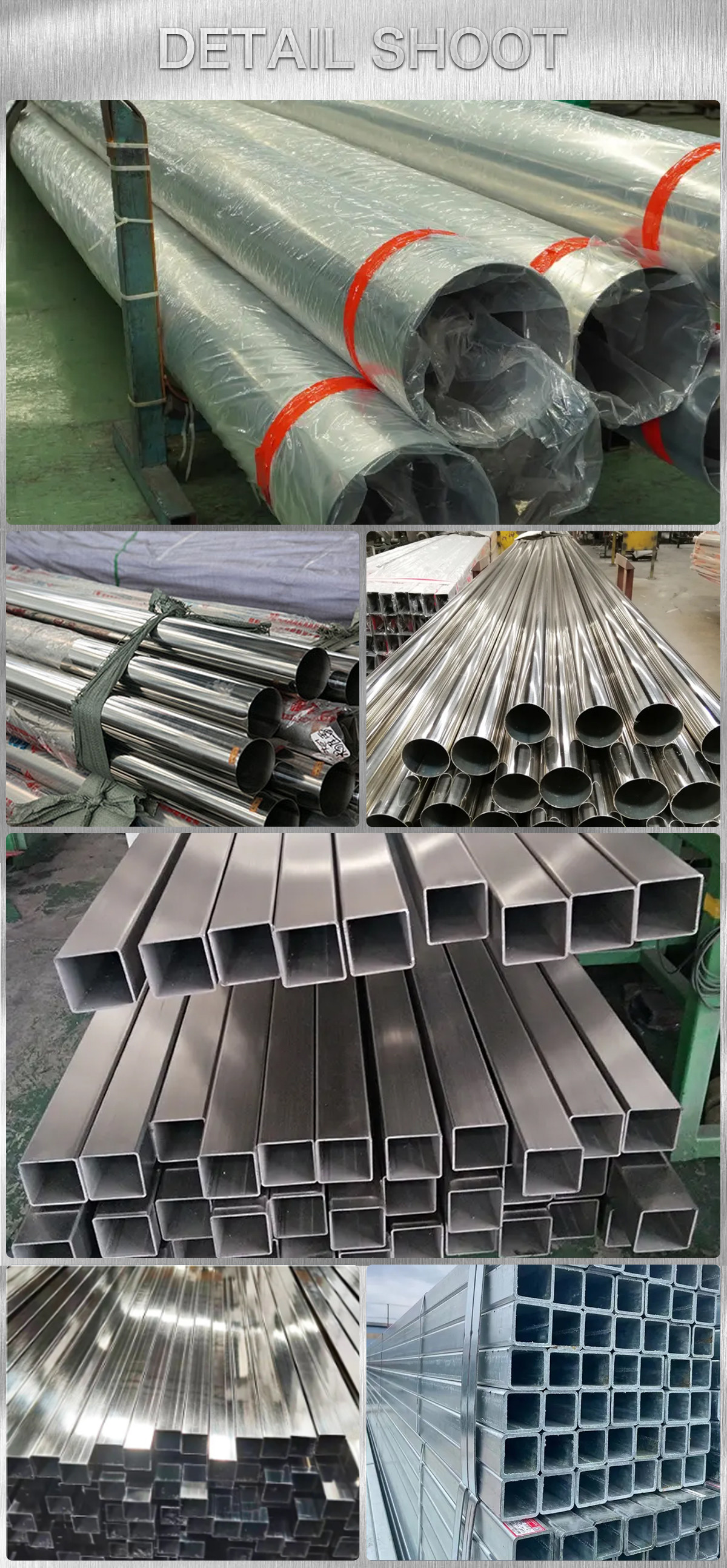 Cold Rolled Stainless Steel Pipe Tube 304 316 316L 309S 310S For Boiler System