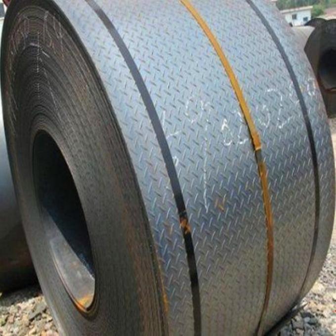 A283 Checkered S235jr Carbon Steel Sheet Mild Alloy Iron Carbon Steel Plate 1