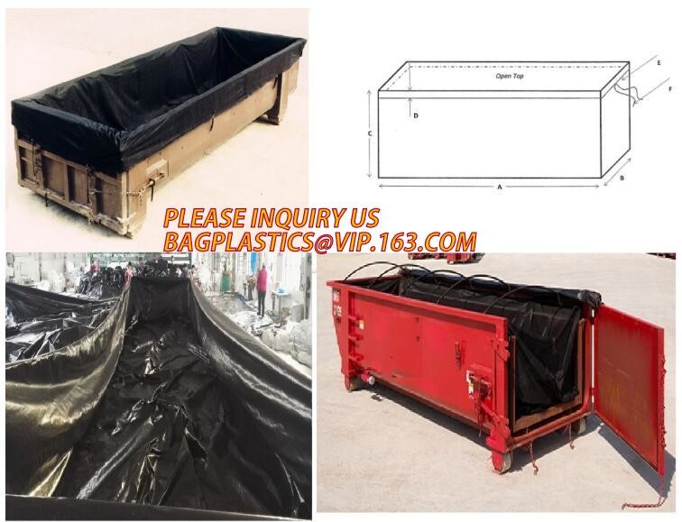 Extra Lagrge Woven Drawstring Dumpster Container 20 Yard Drawstring Black Dumpster Container Liners For Bagplastics