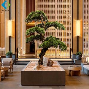  Pine Artificial Evergreen Trees , Plastic Evergreen Trees For Garden Decoration Manufactures