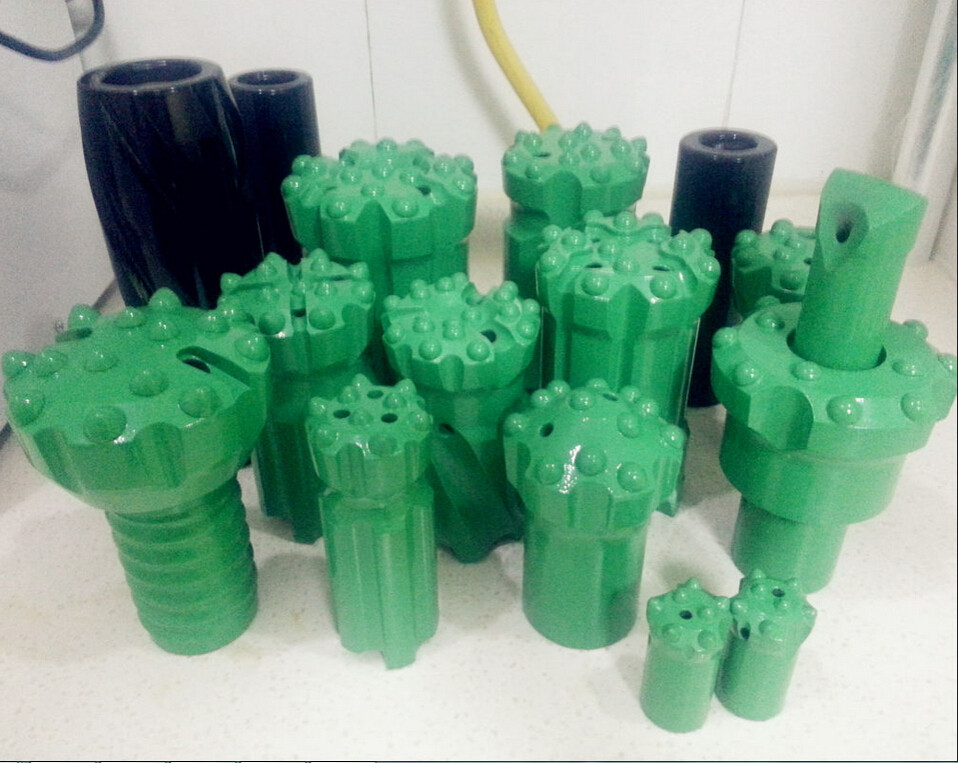 T38 Complete Thread Button Drill Bit , Small Rock Drilling Bit