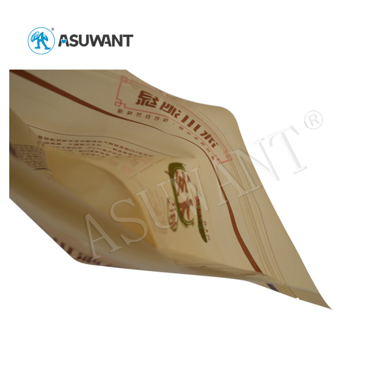 Microwavable Pouches Waterproof Stand Up Packaging Bag Composite PET Laminated