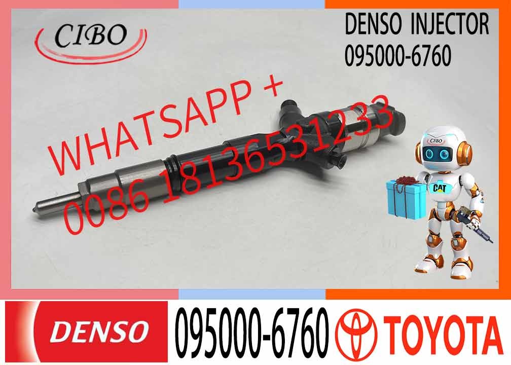 Fuel Injector 095000-6760 095000-7780 095000-7030 23670-39215 095000-7410 for Densos Toy-ota Hilux 1KD FTV