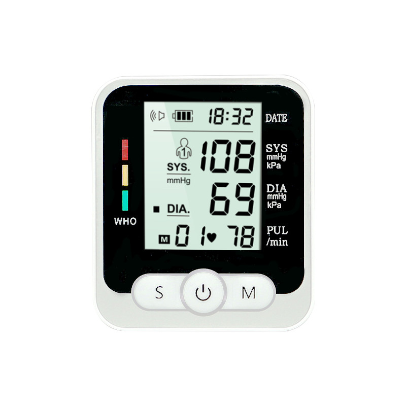 FSC Smart Heart Automatic Blood Pressure Wrist BP Monitor Oscillograph Model