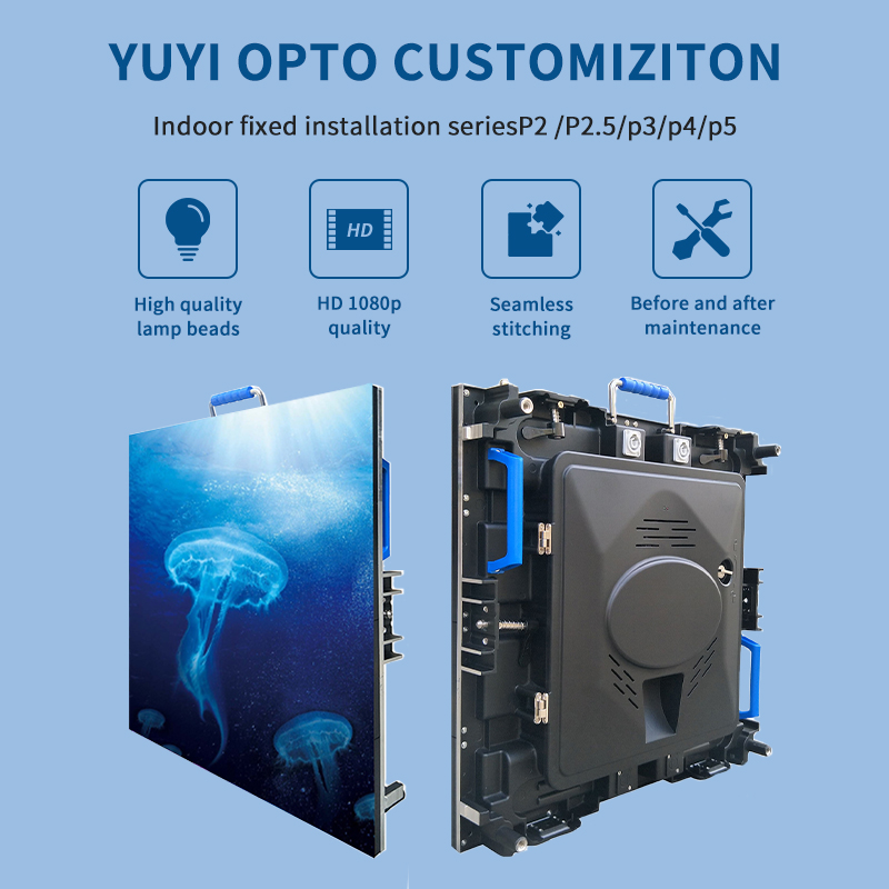 Wall Mount Shopping Mall LED Display P4 P5 SMD2121 LED Display Screen For Advertising Indoor