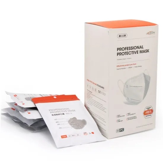 KN95 FFP2 FFP3 N95 Face Mask Particulate Respirator With CE FDA ISO Certificate
