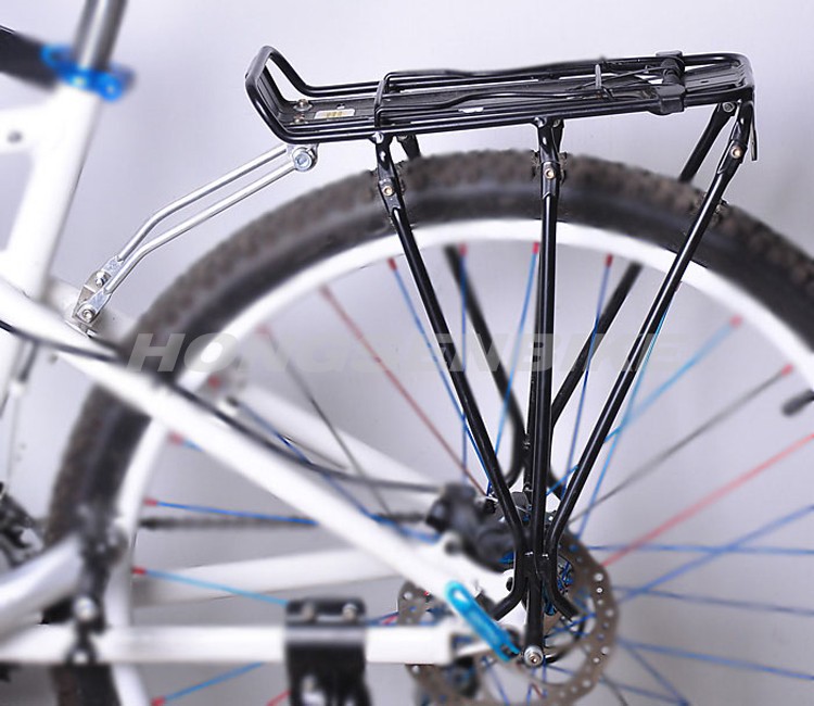 Aluminum alloy mountain bicycle rear carrier shelf