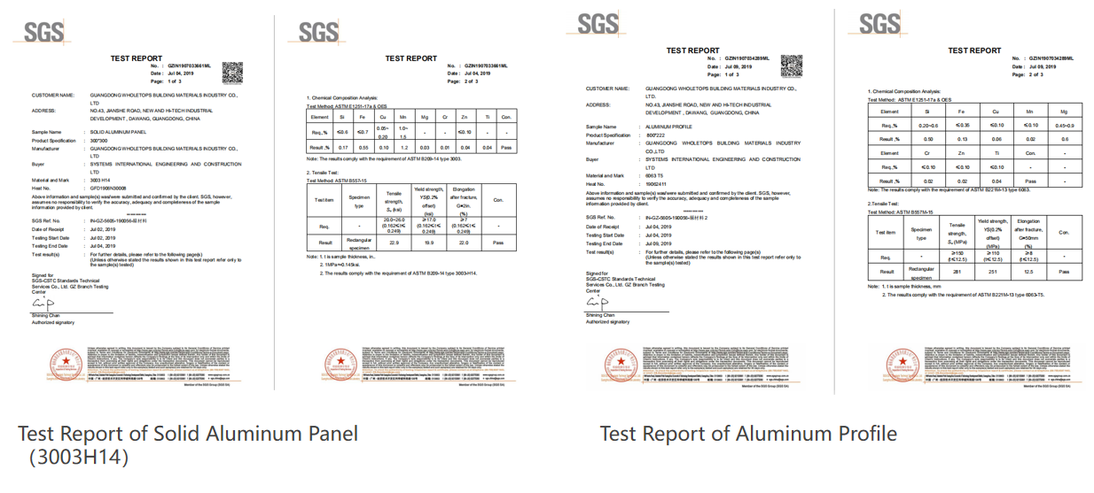 6.0MM 7.0MM Decorative Aluminum Wall Panels / Aluminium Cassette Panels