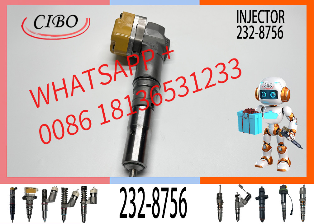 Excavator Engine Parts fuel injectors 232-8756 171-9704 138-8754 171-9704 196-1401 222-5966 173-9268 for