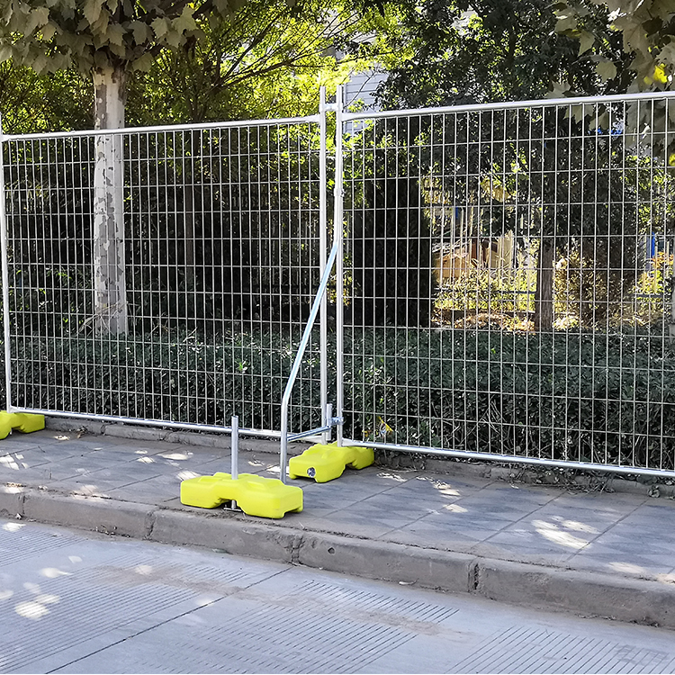 2.1mx2.4m Hot-Dipped Galvanized Building Construction Temporary Fence Panel For Sale