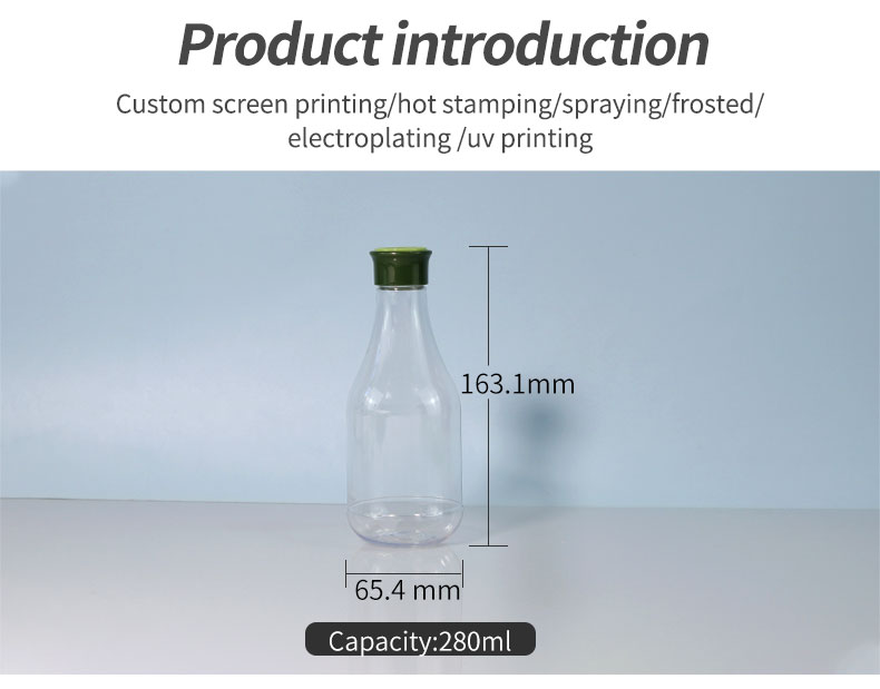 Sealing Type Cosmetic PET Bottle Customized Empty Hand Sanitizer Bottles With Filp Cap