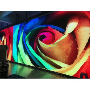 High Definition P3.91 Advertising Indoor LED Video Wall 1000 Nit Per Square Meters