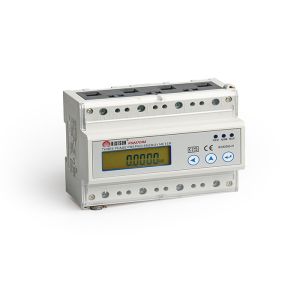  Din Rail Mounted 3 Phase Power Meter Kwh Manufactures