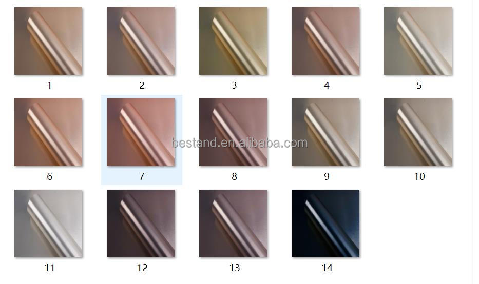60cm*2m Luxury Metallic Wallpaper Copper Removable Vinyl Wallpaper Furniture Sticker