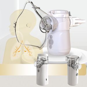Portable Child Medical Mesh Nebulizer for 6-Day Usage with Alveoli Functionality