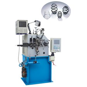 Multifunctional Flat Spring Making Machinery , Advanced CNC Wire Winding