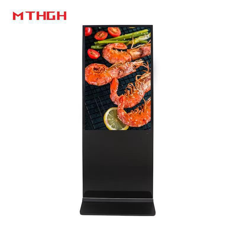 43 Inch Floor Standing Digital Signage Audio/Headphone Output And Mounting Options For OEM Suppliers 02