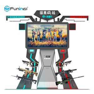 220V 9D VR Shooting Arcade Game Machine / Virtual Reality Equipment