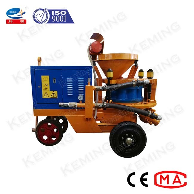 9m3/H Diesel Pump Spraying Dry Shotcrete Machine For Slope Reinforcement
